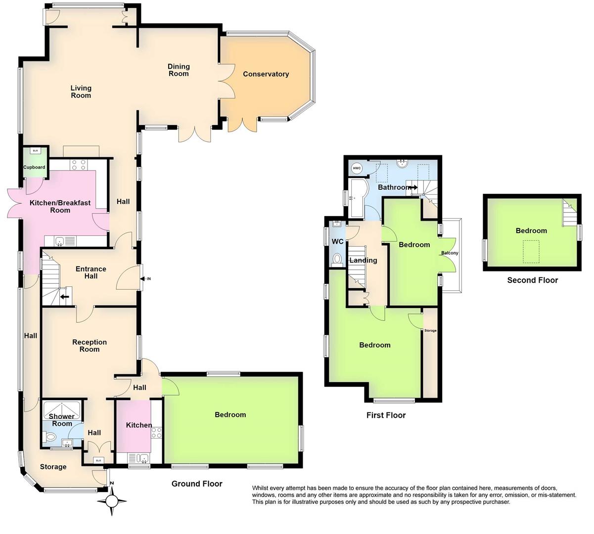 Floor Plan | House - Detached | High Street, Findon Village, BN14 | For Sale